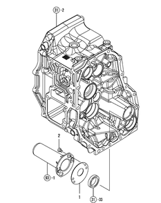 Oil Seal Cover Diagram and Parts List for SX3100 54ALB4S727-54ALB4SW727-54ALB4SX727-54ALB4SY727-54ALB4SZ727-54AMB4S727-54AMB4SW727-54AMB4SX727-54AMB4SY727-54AMB4SZ727 Cub Cadet Lawn Tractor